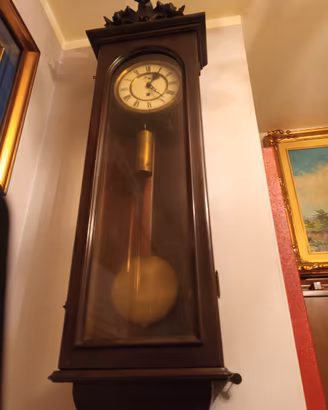 vecchio orologio  regolatore da parete x  amatori 
