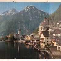 Quadro Puzzle "Paese di montagna"