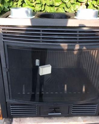 CAMINO DA INCASSO VETRO STONDATO 12 KW