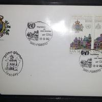 SAN MARINO 1992 Ingresso di San Marino all'ONU