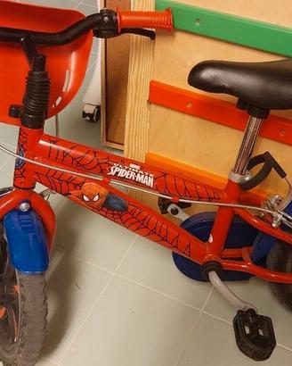 Bicicletta spiderman
