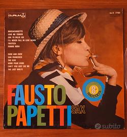 LP Fausto Papetti Sax 8° Raccolta Durium