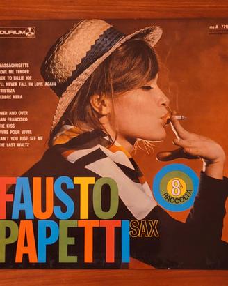 LP Fausto Papetti Sax 8° Raccolta Durium