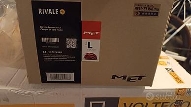 Casco MET Rivale bici da strada/mtb