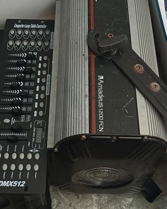 Fari da palco Proel PLCCC1200FCN con DMX 512 Nuovo