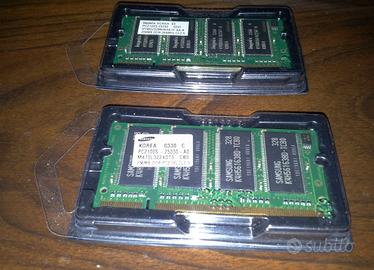 RAM DDR SoDIMM PC2100S - 266 - 512MB (2x256)