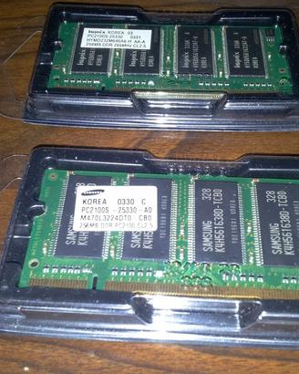 RAM DDR SoDIMM PC2100S - 266 - 512MB (2x256)