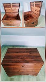 Baule antico legno