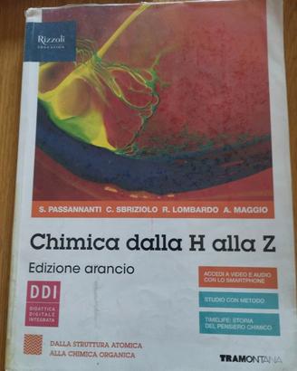 Chimica dalla H alla Z ISBN 9788823374386