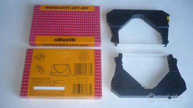 3 Pezzi Olivetti Tecnost Vintage Wordcart Lift-Off
