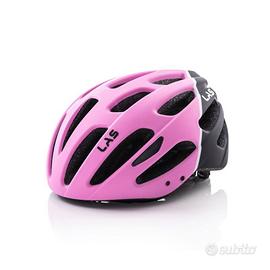 casco bici LAS Bandito nuovo rosa/nero