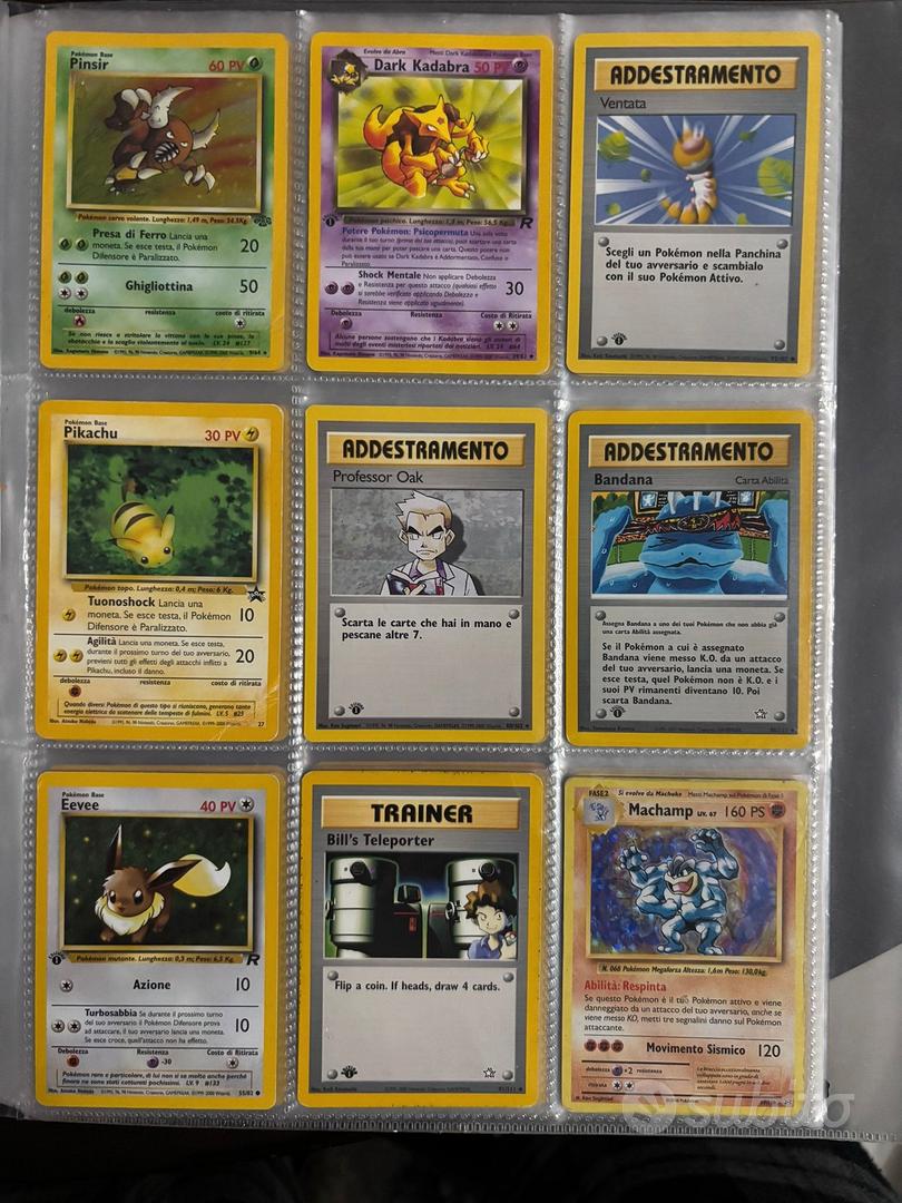 Pokémon Vintage: Set base, Rare e-Series 02 ecc... - Collezionismo In ...