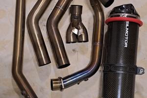 scarico silmotor Hypermotard 1100.