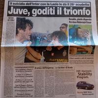 Gazzetta dello Sport 6 maggio 2002 (Juve Inter)