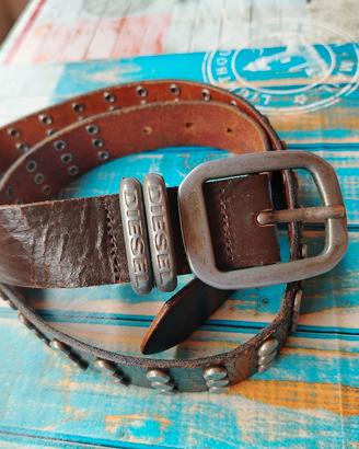 cintura in pelle diesel
