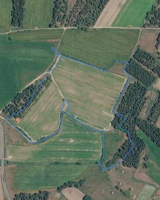Terreno agricolo di 5,5 ettari recintato e irriguo