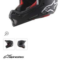 Casco Alpinestars Missile carbon Large 59/60cm