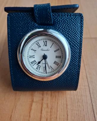 Orologio in pelle da viaggio Pineider