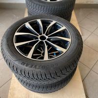 cerchi in lega + gomme invernali 225/60 R18