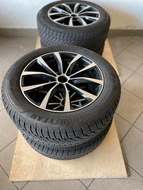 cerchi in lega + gomme invernali 225/60 R18