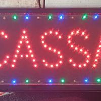 Insegna led CASSA