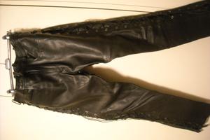 Pantaloni moto in pelle