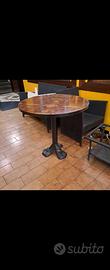 tavolo rotondo stile bistrot/bar