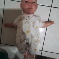 bambola reborn che piange con accessori 