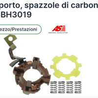 Spazzole motorino d'avviamento