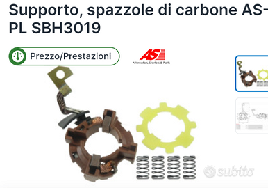 Spazzole motorino d'avviamento