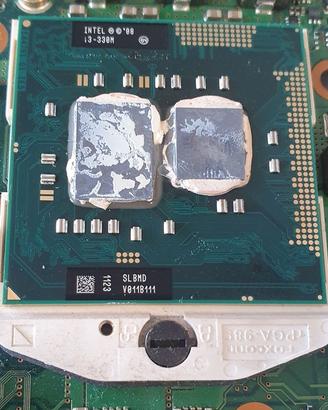 Processore CPU Intel i3 330M per Notebook