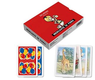 5 mazzi carte da gioco dal negro mercante in fiera