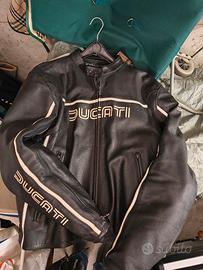 Giubbotto Dainese Ducati 80s in pelle