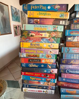 Videocassette vhs Disney originali