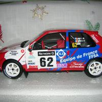 Citroen Saxo RAC Loeb Gruppo A 1/18 Ottomobile Ott