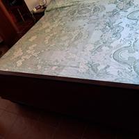 letto matrimoniale legno massello