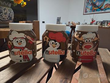Set 3 vasi da collezione Nutella