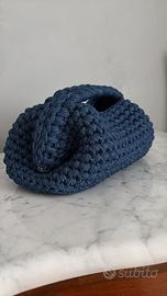 borsa clutch fatta a mano