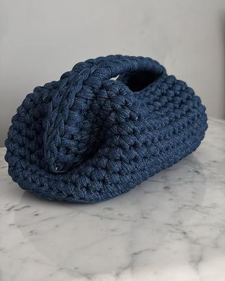 borsa clutch fatta a mano