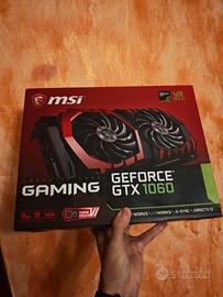 Scheda video msi GeForce GTX 1060 gaming 6gb