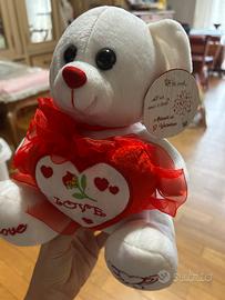 Peluche san Valentino nuovo