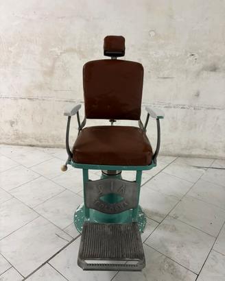Poltrona barbiere vintage anni 50 SIA BOLOGNA