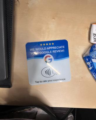 Google review card