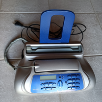 Fax grigio e blu Olivetti