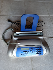 Fax grigio e blu Olivetti