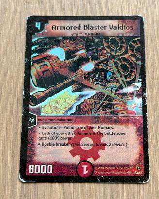 Duel Masters Armored Blaster Valdios S4/55