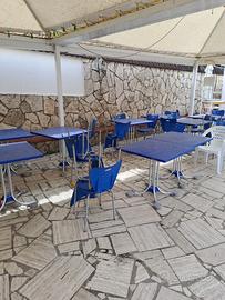 Tavoli e sedie da esterno