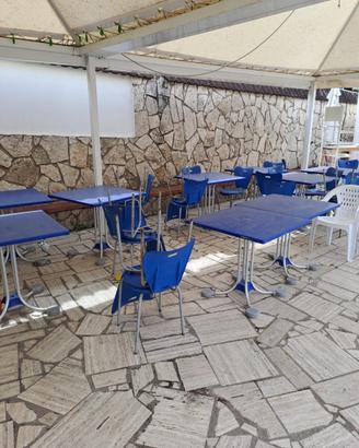 Tavoli e sedie da esterno