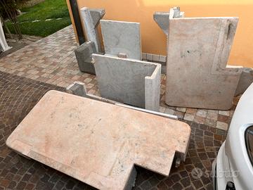 Pezzi di marmo pregiato