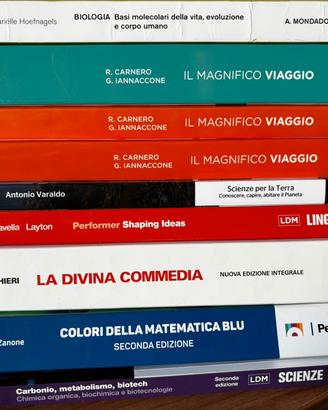 nuovissimi libri liceo scientifico  Pitagora 
